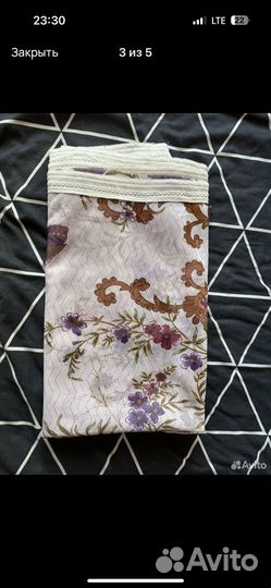 Новое винтажное покрывало тюль на кровать