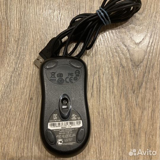 Мышь Microsoft Basic Optical v2.0