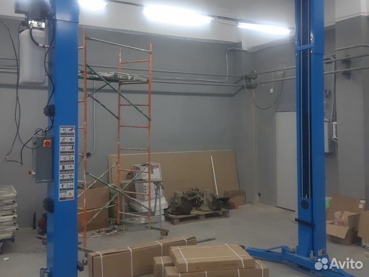 Подъёмник двухстоечный 4 т (380/220В), темп S4D-11