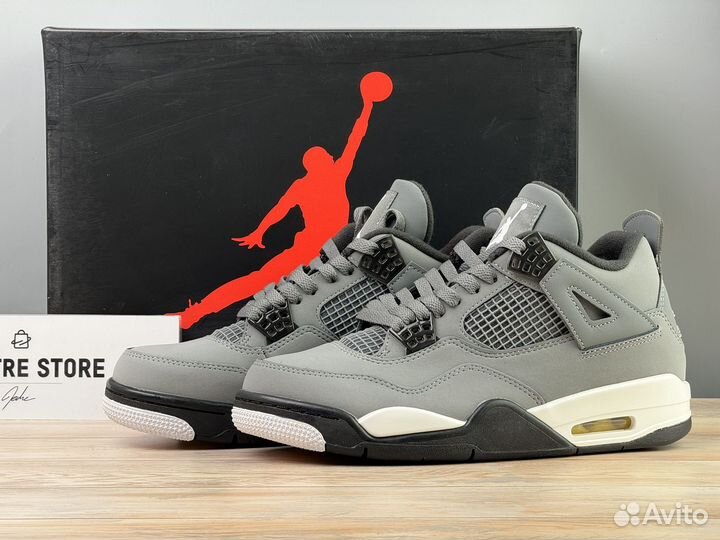 Кроссовки Nike Air Jordan 4 Cool Grey