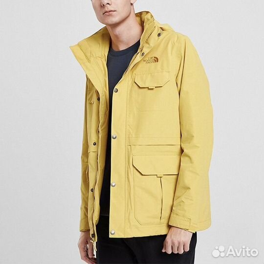 THE north face Windbreaker Jackets Men Yellow (M)(82)