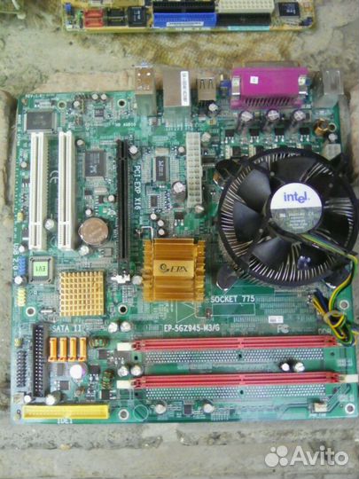 Материнские платы S-775 и процессоры