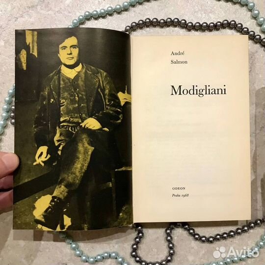 Книга на чешском языке, Модильяни, Андре Салмон