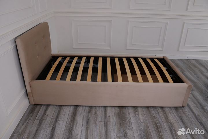 Кровать новая 80х200 Роза велюр