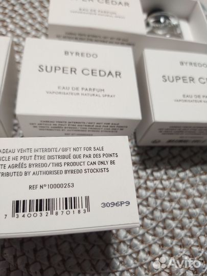 Byredo Super Cedar миниатюра оригинал