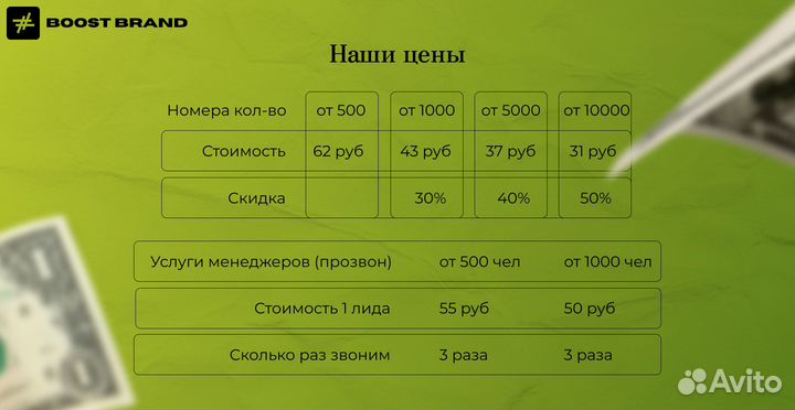 Лидогенерация / Перехват заявок конкурентов