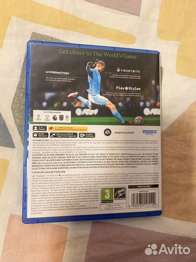 Fifa 24 ps5 диск