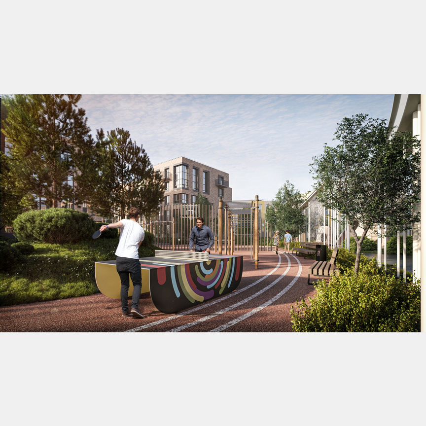 1-к. квартира, 42,5 м², 1/4 эт.