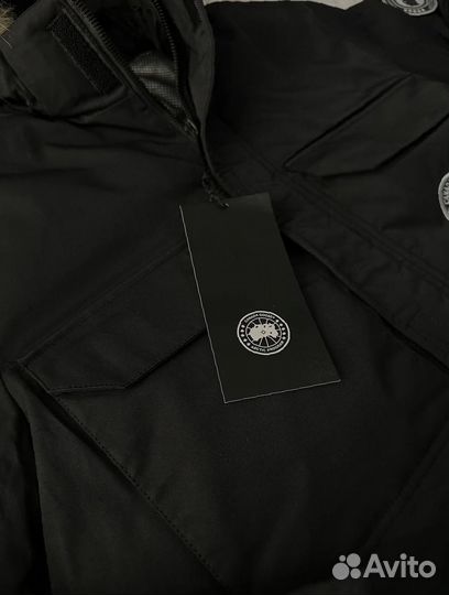 Зимняя куртка Canada Goose черная мужская