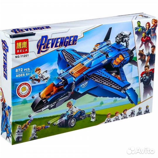 Конструктор Квинджет Мстителей Revenger 11261