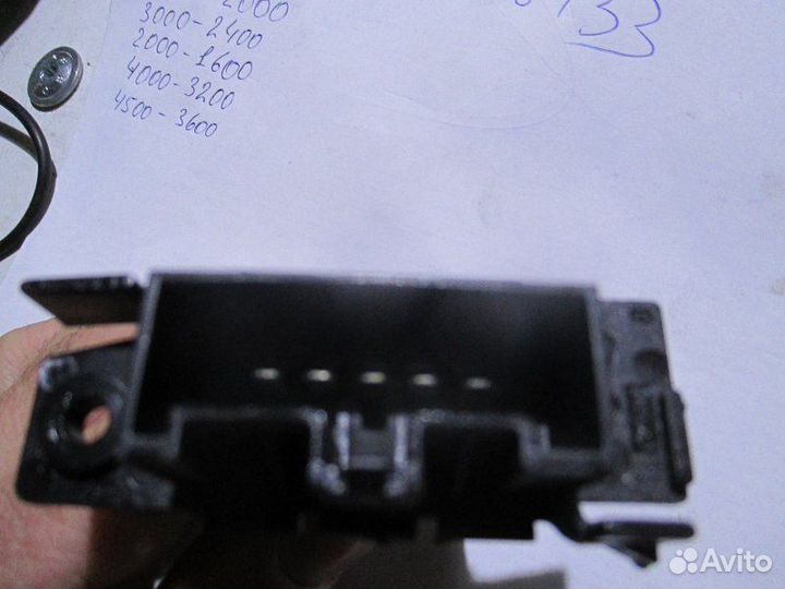 Сопротивление отопителя Peugeot Partner 1.6 2012