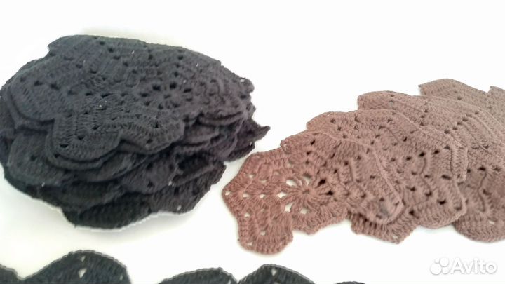 Салфетки Кружево вязание крючком винтаж мотивы