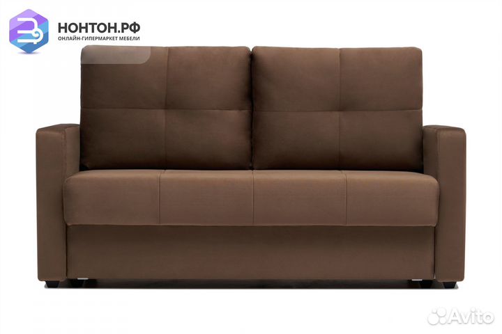 Диван шагающая еврокнижка Вита коричневый