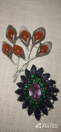 Украшения бусы серьги брошь перстень