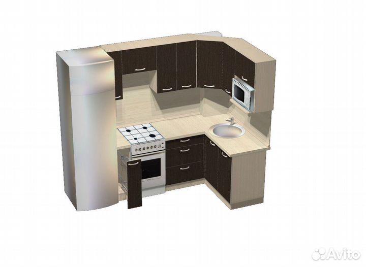 Кухня угловая