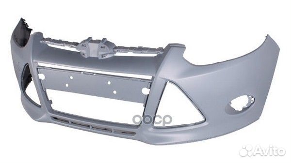 Бампер передн грунт серый ford: focus 11