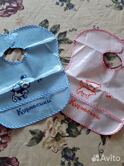 Фартушки-слюнявчики