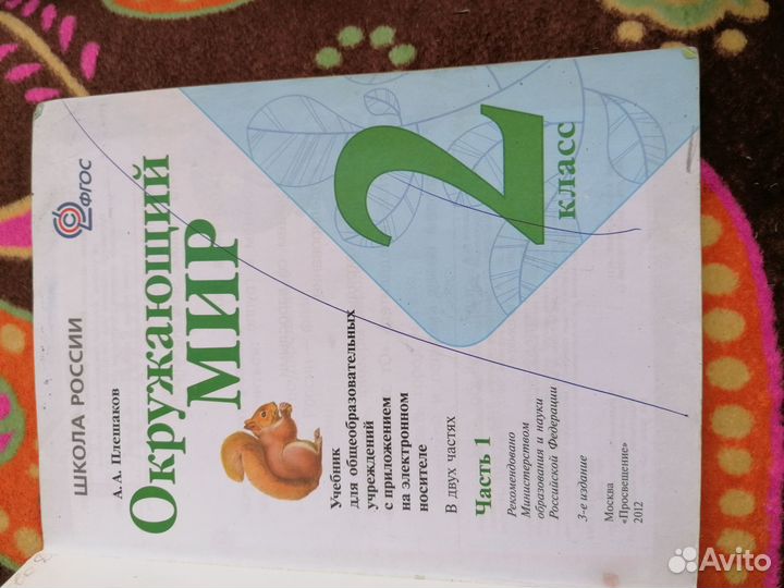 Окружающий мир 2 класс учебник Плешаков