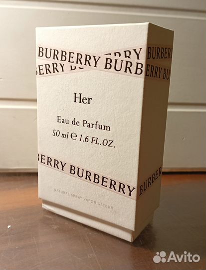 Парфюмерная вода Burberry HER сняты с произ