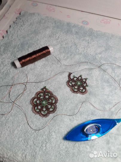 Фриволите украшения