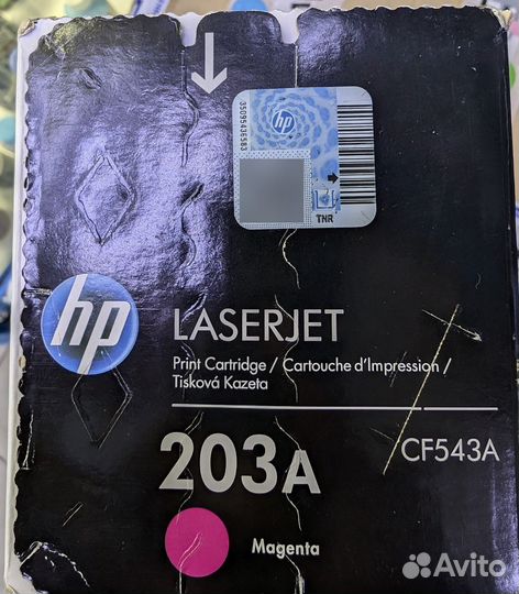 Картридж HP CF543A оригинал