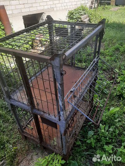 Клетка две секции