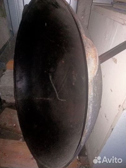 Казан чугунный 100л