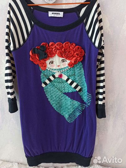 Платье и кофта пакетом девочки 140 sonia rykiel