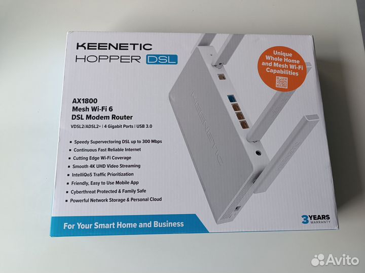 Роутер Keenetic Hopper DSL KN-3610