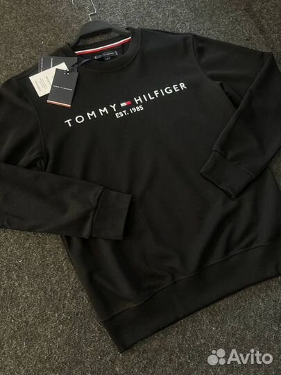 Свитшот Tommy Hilfiger 1985 черный lux