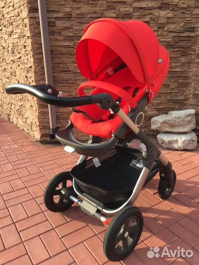 Коляска stokke trailz 2 в 1 состояние новой