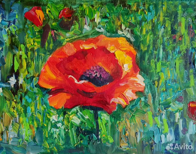 Картина маслом цветы натюрморт