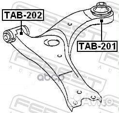 Сайлентблок передний рычага подвески перед