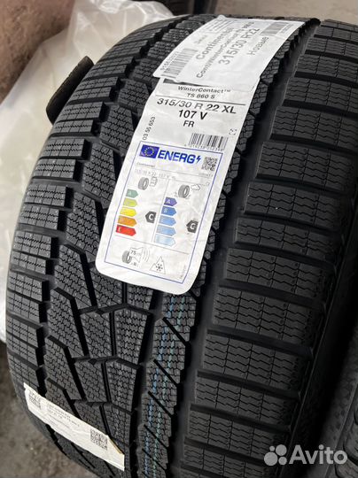 Continental WinterContact TS 860 S SUV 315/30 R22 и 275/35 R22