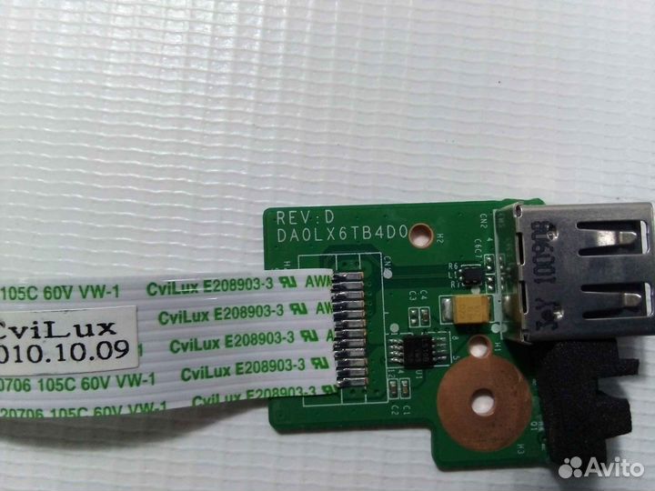 Плата USB для HP DV6-3000