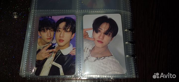 Карты stray kids Чанбин