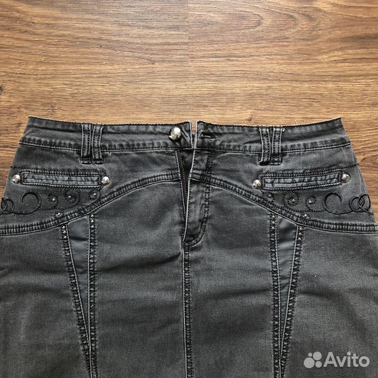 Юбка джинсовая