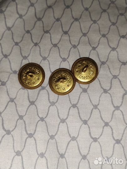 Пуговицы генеральские СССР