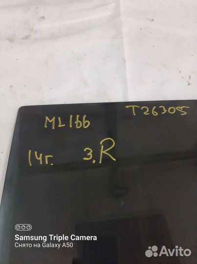 Стекло заднее mercedes ml166 gle166