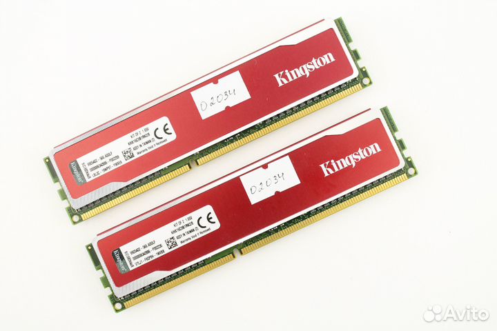 Оперативная память DDR3 4 GB 1600 MHz Kingston