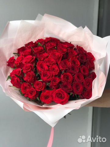 Роза 45см - 90