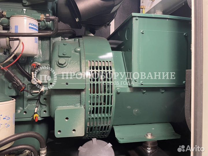 Стационарный генератор PowerLink 100 кВт в кожухе