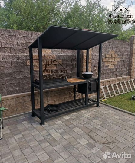 Мангал угловой