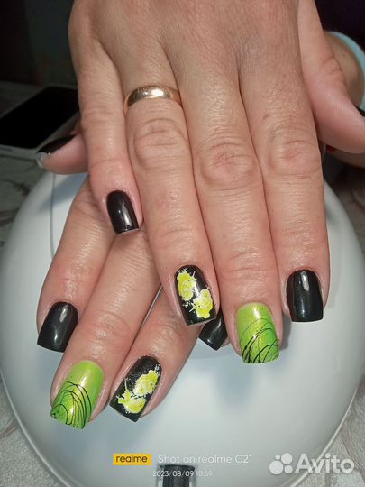 Маникюр, наращивание, укрепление