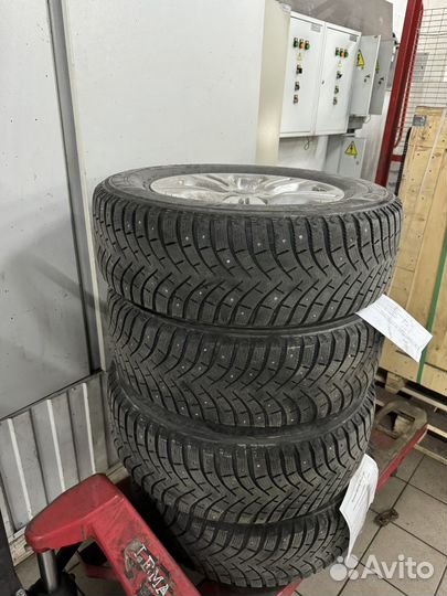 Диски Sportage в сборе R16 зимние michelin