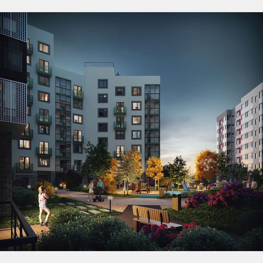 2-к. квартира, 56,3 м², 3/7 эт.