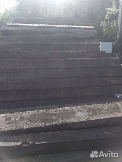 Продам б/у деревянные шпалы