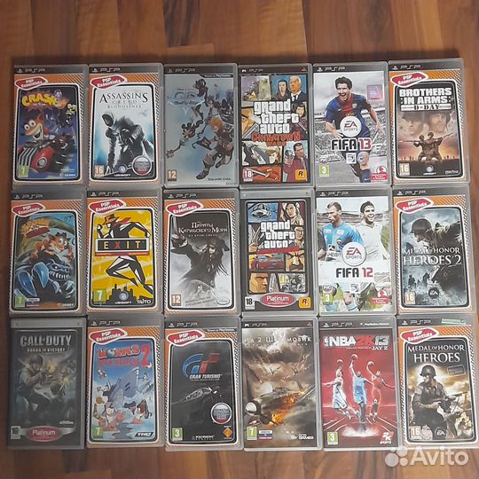 Игры на Sony PSP