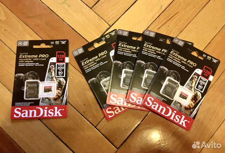 Карта памяти SanDisk MicroSD 128gb 256 gb