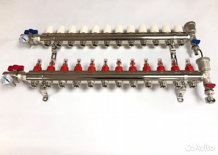 Коллекторная группа с расходомерами 1
